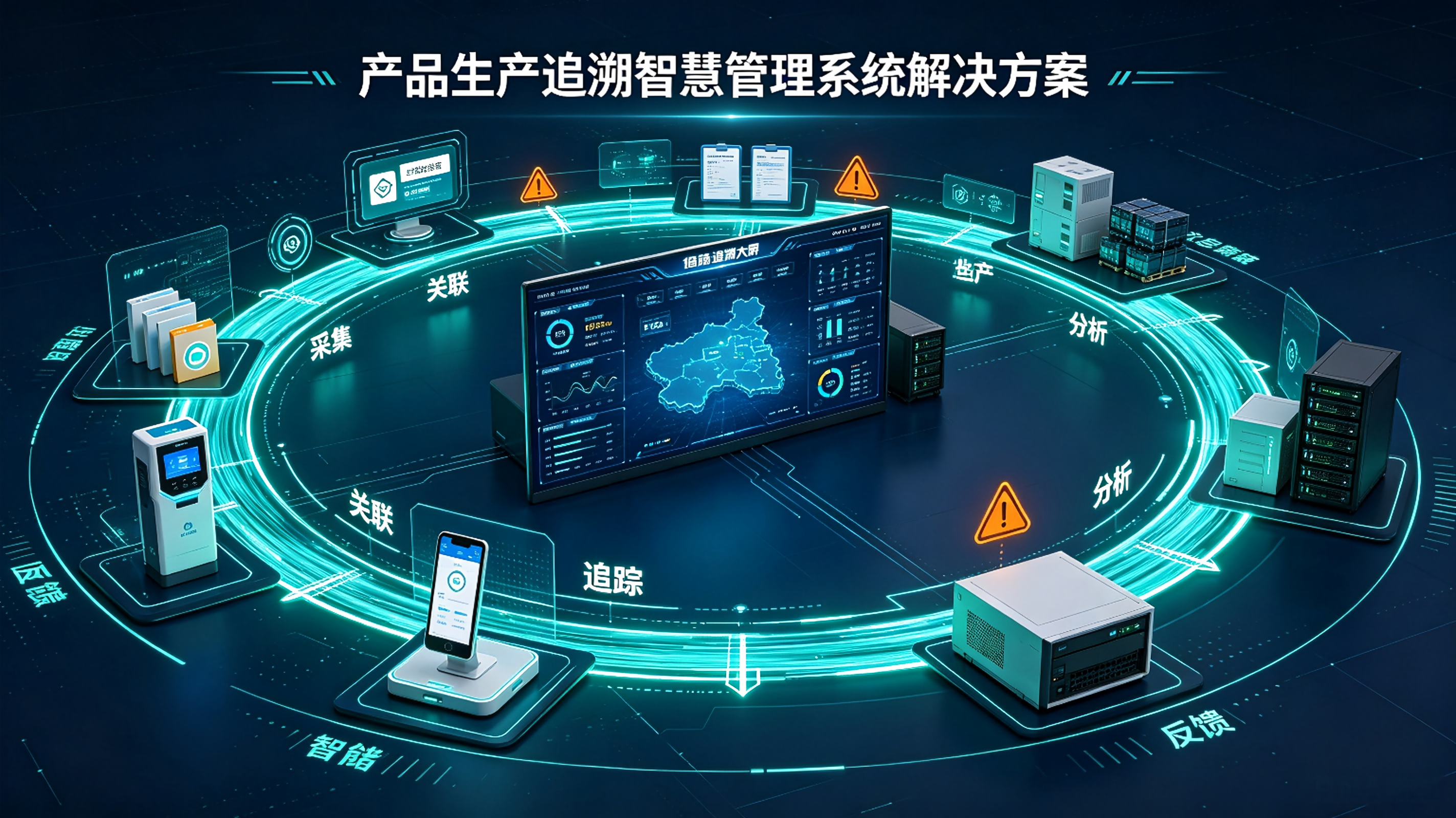 产品生产追溯智慧管理系统